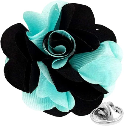 Two-Tone Flower Lapel Pin by Vittorio Vico