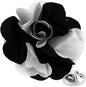 Two-Tone Flower Lapel Pin by Vittorio Vico