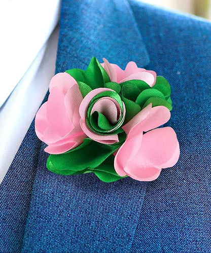 Two-Tone Flower Lapel Pin by Vittorio Vico