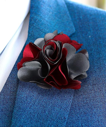 Two-Tone Flower Lapel Pin by Vittorio Vico
