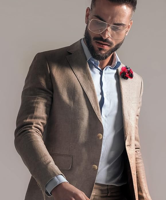 Two-Tone Flower Lapel Pin by Vittorio Vico