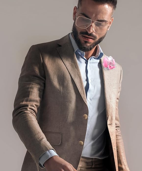 Two-Tone Flower Lapel Pin by Vittorio Vico