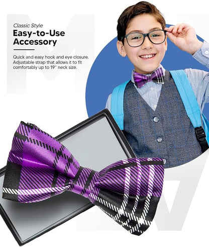 विटोरियो फ़रीना डिज़ाइनर लड़कों की बो टाई