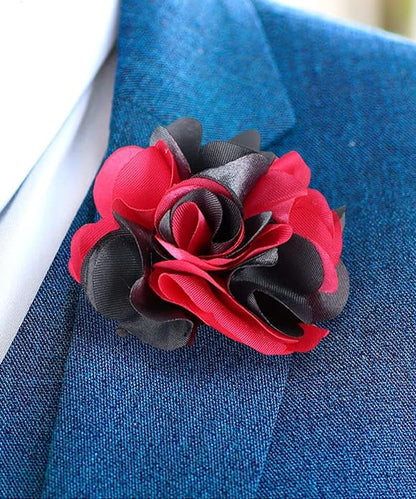 Two-Tone Flower Lapel Pin by Vittorio Vico