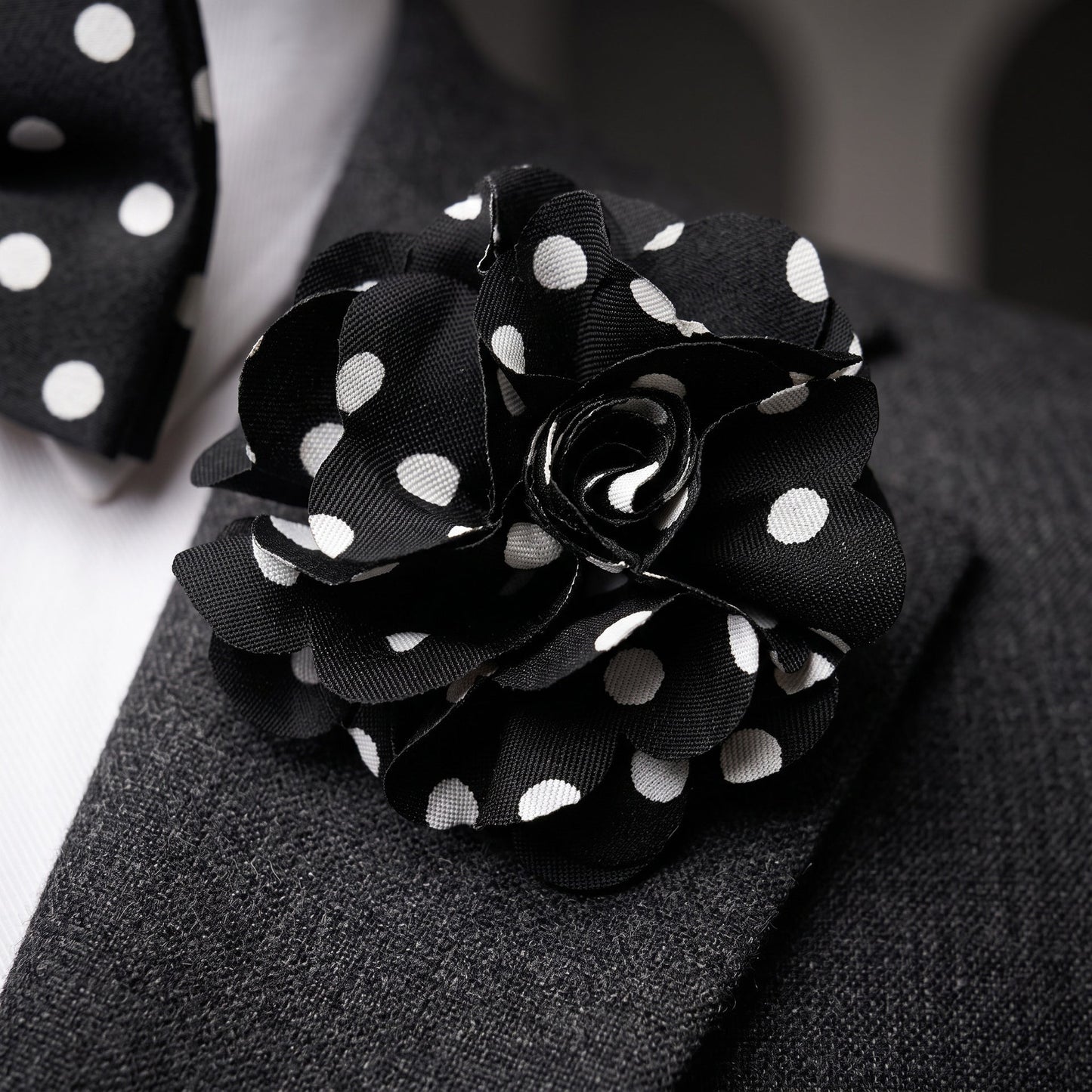 Polka Dot Gentleman Bundle (Black and White Polka Dot)