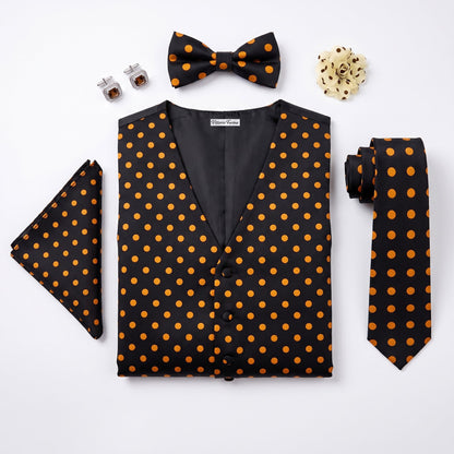 Polka Dot Gentleman Bundle (Black and Gold Polka Dot)