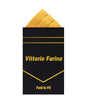 Solid Triangles Pre-Folded Pocket Square by Vittorio Farina
