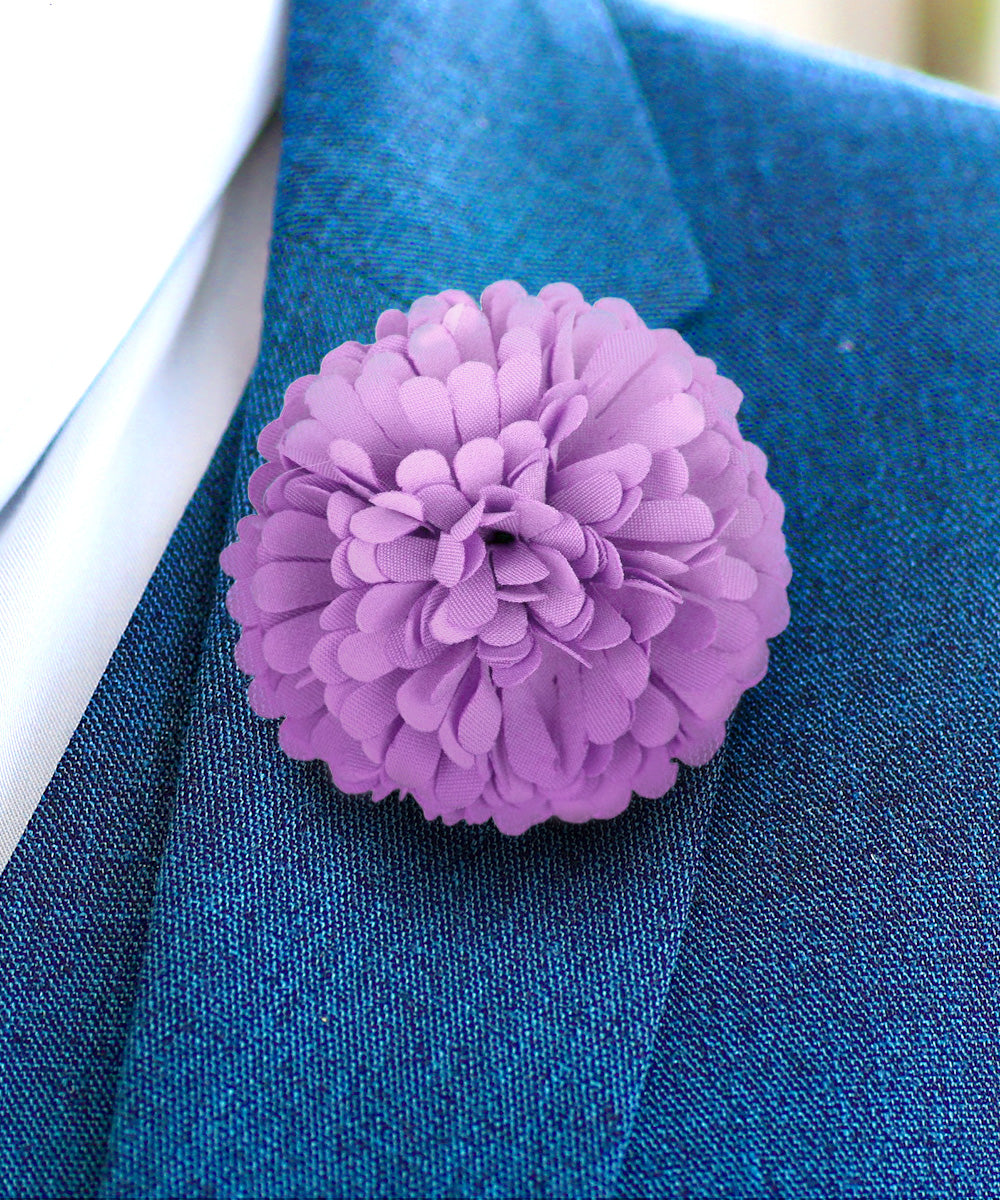 Carnation Flower Lapel Pin by Vittorio Vico