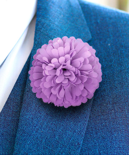 Carnation Flower Lapel Pin by Vittorio Vico