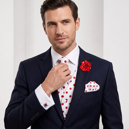Polka Dot Gentleman Bundle (Navy Suit)