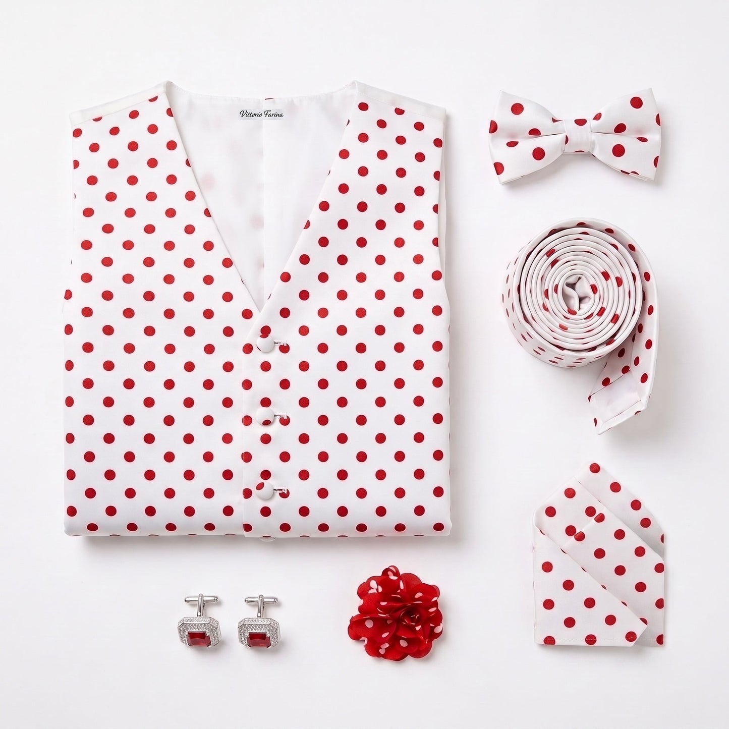 Polka Dot Gentleman Bundle (Navy Suit)