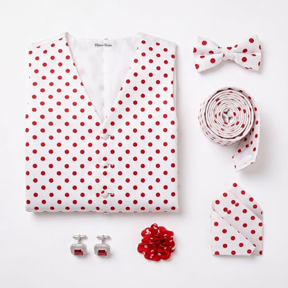 Polka Dot Gentleman Bundle (Navy Suit)