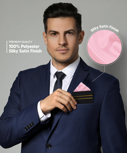Solid Triangles Pre-Folded Pocket Square by Vittorio Farina