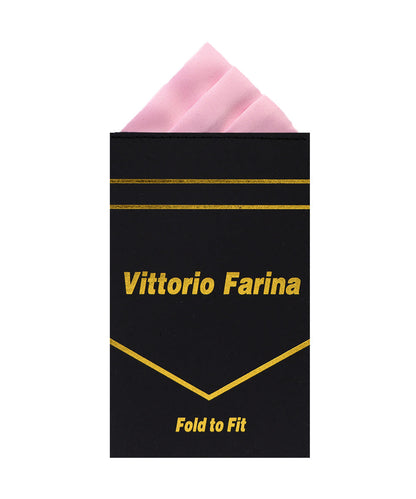 Solid Triangles Pre-Folded Pocket Square by Vittorio Farina