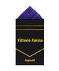 Solid Triangles Pre-Folded Pocket Square by Vittorio Farina