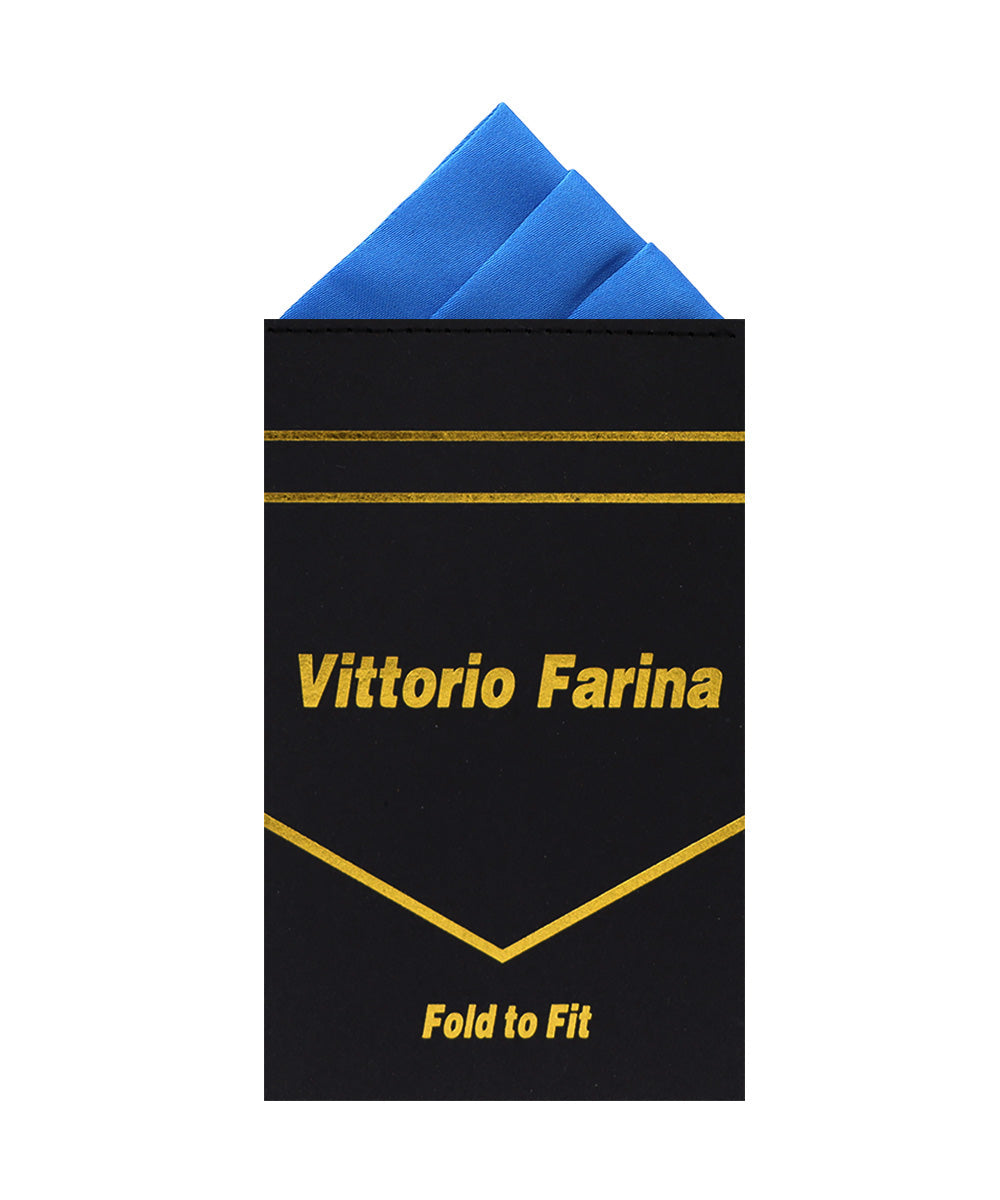 Solid Triangles Pre-Folded Pocket Square by Vittorio Farina