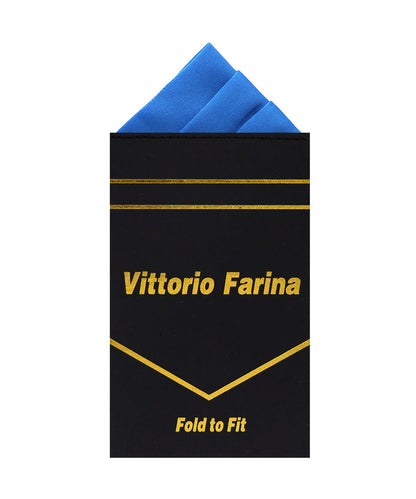 Solid Triangles Pre-Folded Pocket Square by Vittorio Farina