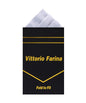 Solid Triangles Pre-Folded Pocket Square by Vittorio Farina