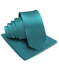 Solid Necktie & Pocket Square by Vittorio Farina