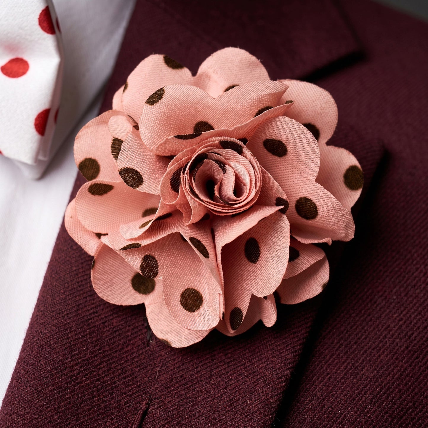 Polka Dot Gentleman Bundle (White and Red Polka Dot)