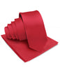 Solid Necktie & Pocket Square by Vittorio Farina