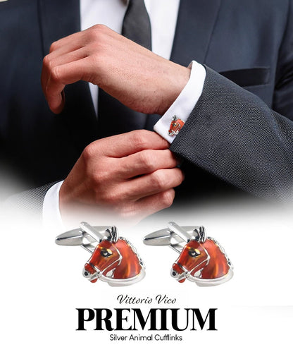 Animal Themed Cufflinks in a Box by Vittorio Vico (CL36XX) (CL - 3600) for Independent Retail Stores by Dubal Brothers
