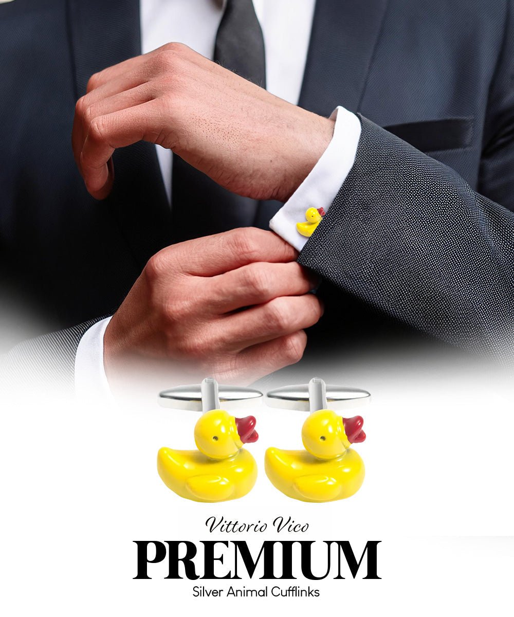 Animal Themed Cufflinks in a Box by Vittorio Vico (CL36XX) (CL - 3605) for Independent Retail Stores by Dubal Brothers