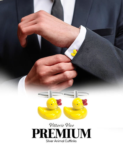 Animal Themed Cufflinks in a Box by Vittorio Vico (CL36XX) (CL - 3605) for Independent Retail Stores by Dubal Brothers