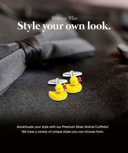 Animal Themed Cufflinks in a Box by Vittorio Vico (CL36XX) (CL - 3605) for Independent Retail Stores by Dubal Brothers