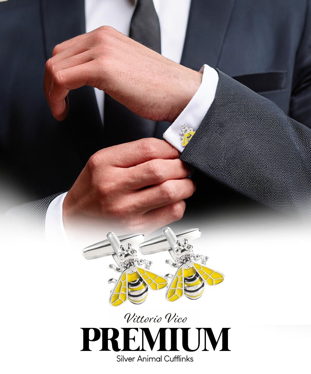 Animal Themed Cufflinks in a Box by Vittorio Vico (CL36XX) (CL - 3609) for Independent Retail Stores by Dubal Brothers