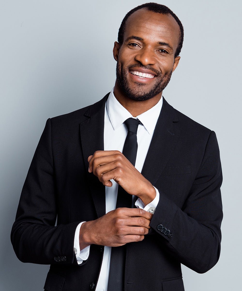 Bling Colorstone Button Cufflinks in a Box by Vittorio Vico (CL18XX) (cl - 1803) for Independent Retail Stores by Dubal Brothers