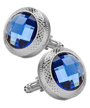 Royal Blue and Silver