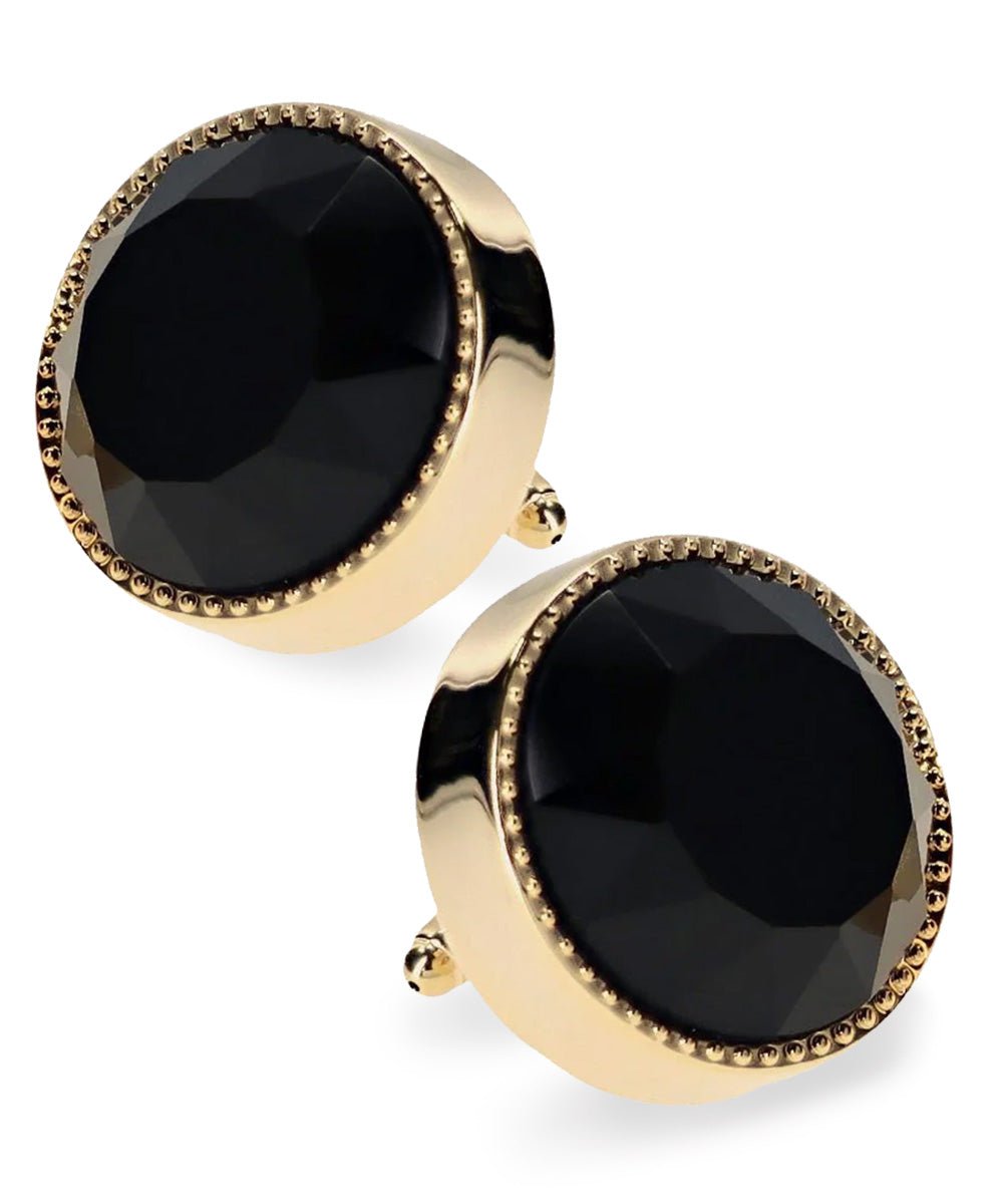 Bling Colorstone Tricep Cufflinks in a Box by Vittorio Vico (CL16XX) (cl - 1600) for Independent Retail Stores by Dubal Brothers