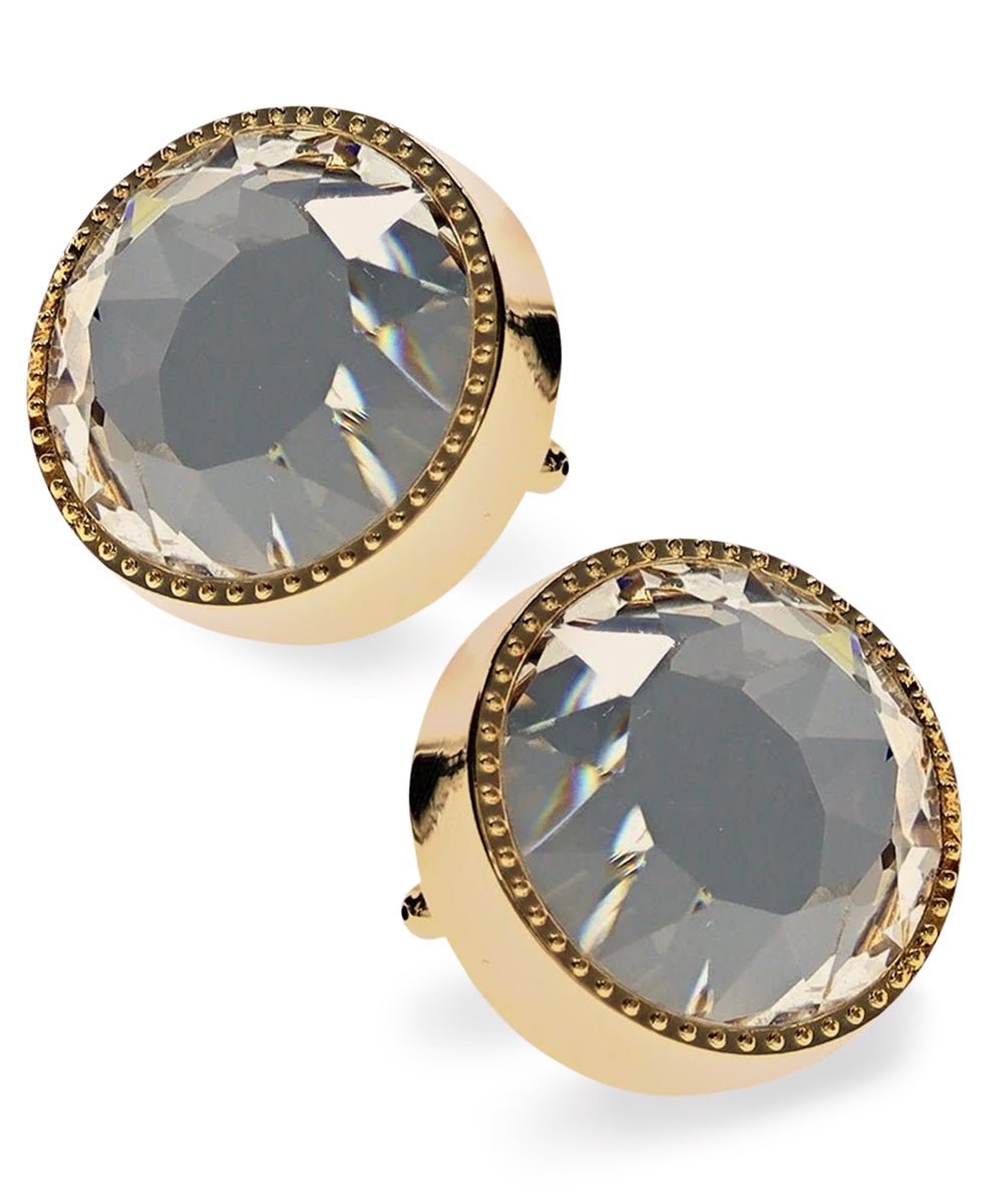 Bling Colorstone Tricep Cufflinks in a Box by Vittorio Vico (CL16XX) (cl - 1602) for Independent Retail Stores by Dubal Brothers