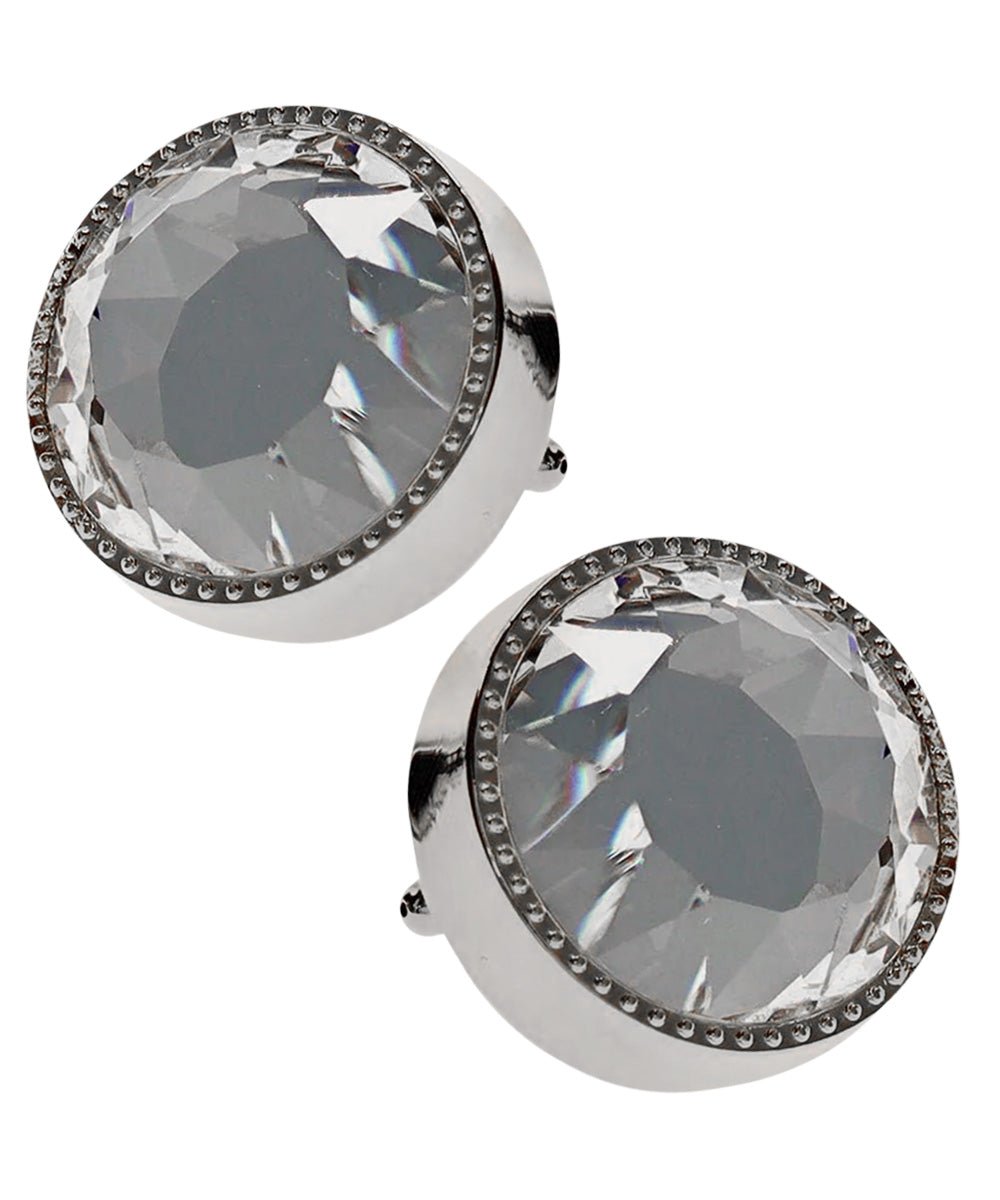 Bling Colorstone Tricep Cufflinks in a Box by Vittorio Vico (CL16XX) (cl - 1603) for Independent Retail Stores by Dubal Brothers