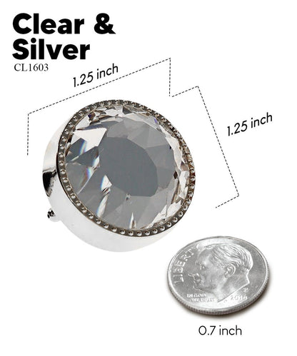 Bling Colorstone Tricep Cufflinks in a Box by Vittorio Vico (CL16XX) (cl - 1603) for Independent Retail Stores by Dubal Brothers