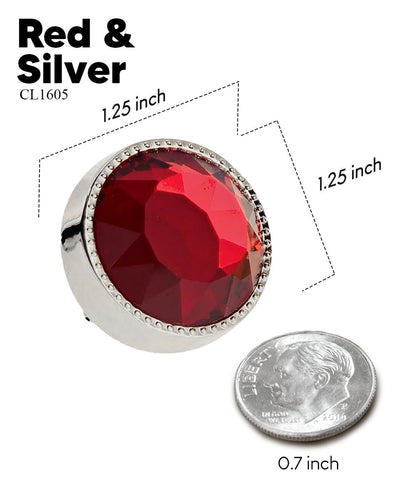 Bling Colorstone Tricep Cufflinks in a Box by Vittorio Vico (CL16XX) (cl - 1605) for Independent Retail Stores by Dubal Brothers