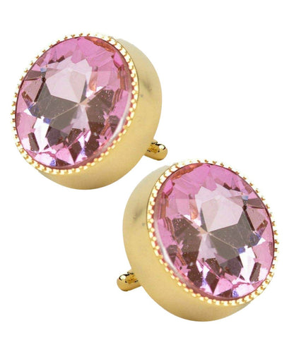 Bling Colorstone Tricep Cufflinks in a Box by Vittorio Vico (CL16XX) (cl - 1612) for Independent Retail Stores by Dubal Brothers