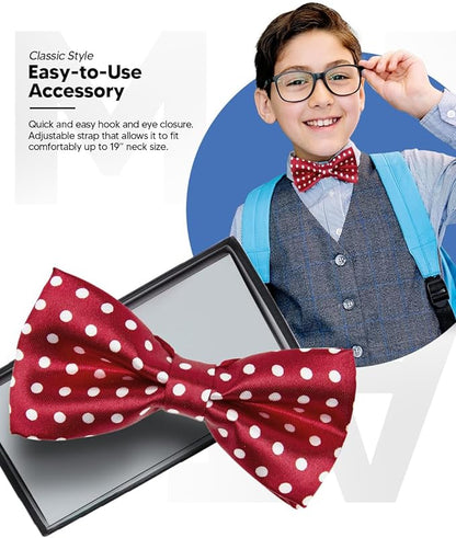Boy's Design Bow Tie by Vittorio Farina (b10) for Independent Retail Stores by Dubal Brothers