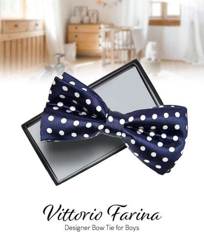 Boy's Design Bow Tie by Vittorio Farina (b11) for Independent Retail Stores by Dubal Brothers