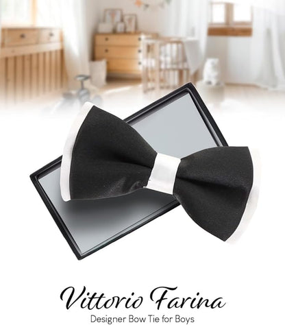 Boy's Design Bow Tie by Vittorio Farina (b14) for Independent Retail Stores by Dubal Brothers