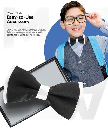 Boy's Design Bow Tie by Vittorio Farina (b14) for Independent Retail Stores by Dubal Brothers