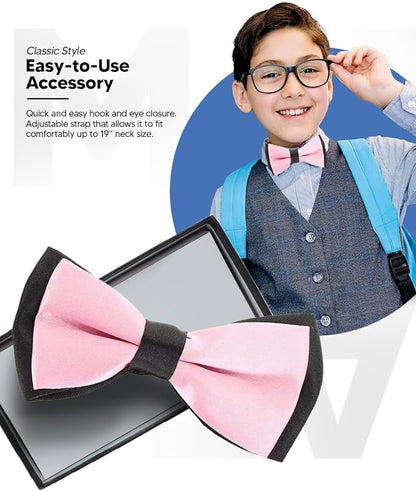 Boy's Design Bow Tie by Vittorio Farina (b17) for Independent Retail Stores by Dubal Brothers