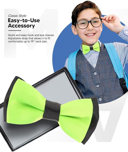 Boy's Design Bow Tie by Vittorio Farina (b18) for Independent Retail Stores by Dubal Brothers