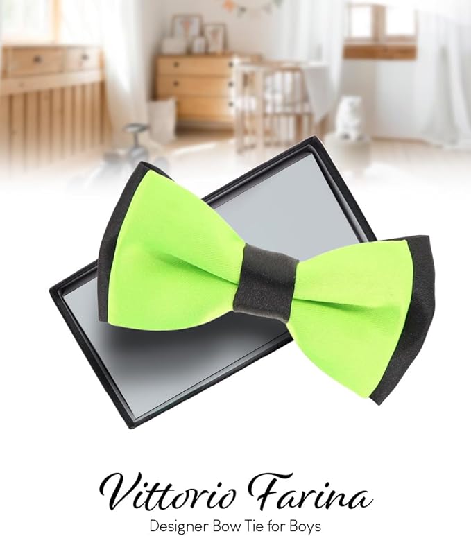 Boy's Design Bow Tie by Vittorio Farina (b18) for Independent Retail Stores by Dubal Brothers