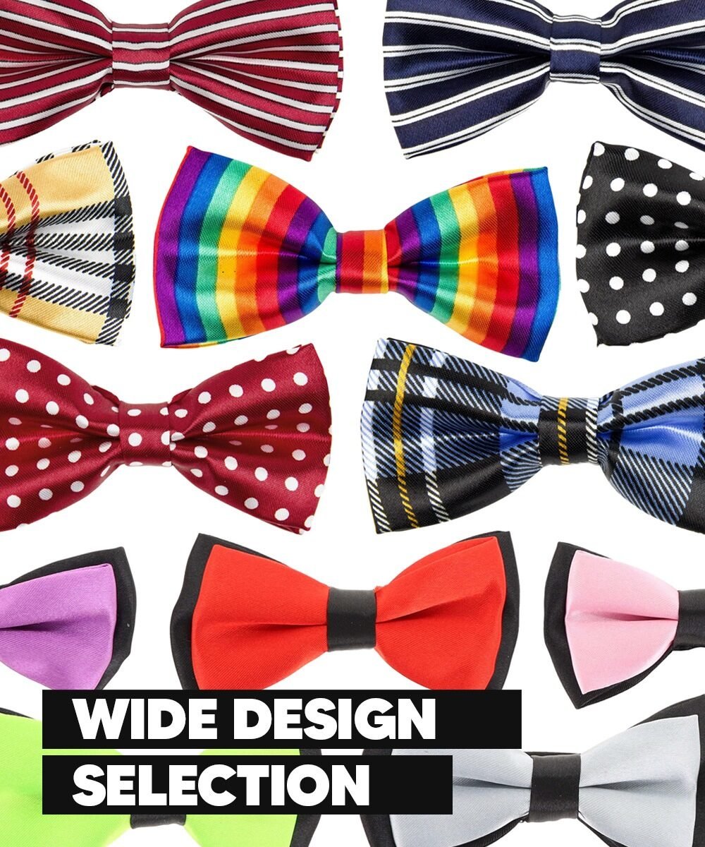 Boy's Design Bow Tie by Vittorio Farina (b19) for Independent Retail Stores by Dubal Brothers