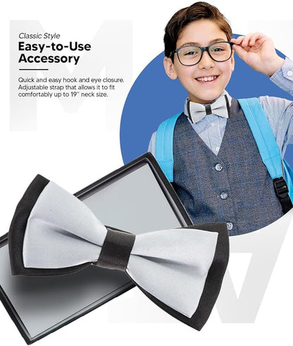 Boy's Design Bow Tie by Vittorio Farina (b19) for Independent Retail Stores by Dubal Brothers