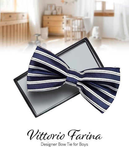 Boy's Design Bow Tie by Vittorio Farina (b2) for Independent Retail Stores by Dubal Brothers