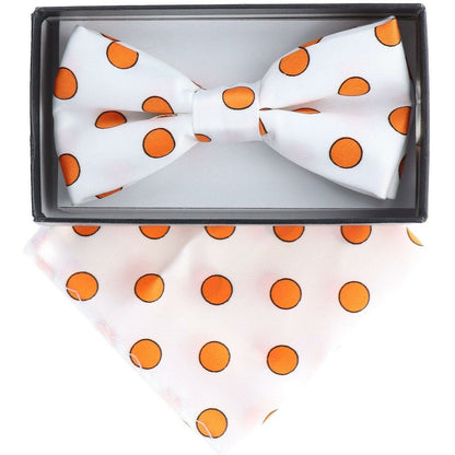 Boy's Design Bow Tie & Pocket Square in a Box by Vittorio Farina (KBH - 018) for Independent Retail Stores by Dubal Brothers