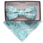 Boy's Design Bow Tie & Pocket Square in a Box by Vittorio Farina (KBH - 035) for Independent Retail Stores by Dubal Brothers